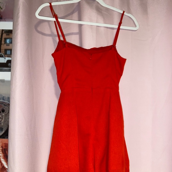 Red Princess Polly Romper - Picture 3 of 4